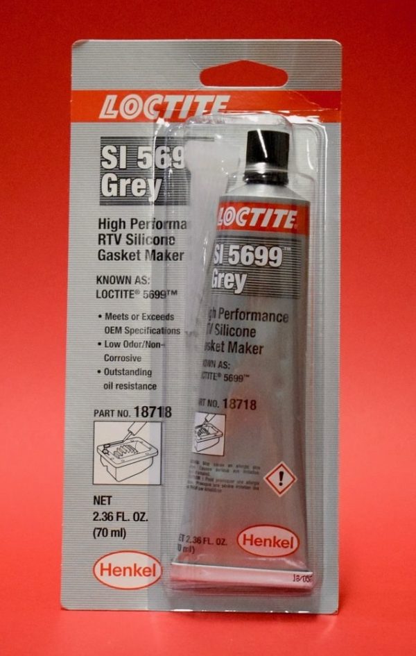 LOCTITE SI 5699 GRIS Silicon RTV Alto Rendimiento TCI ELSALVADOR