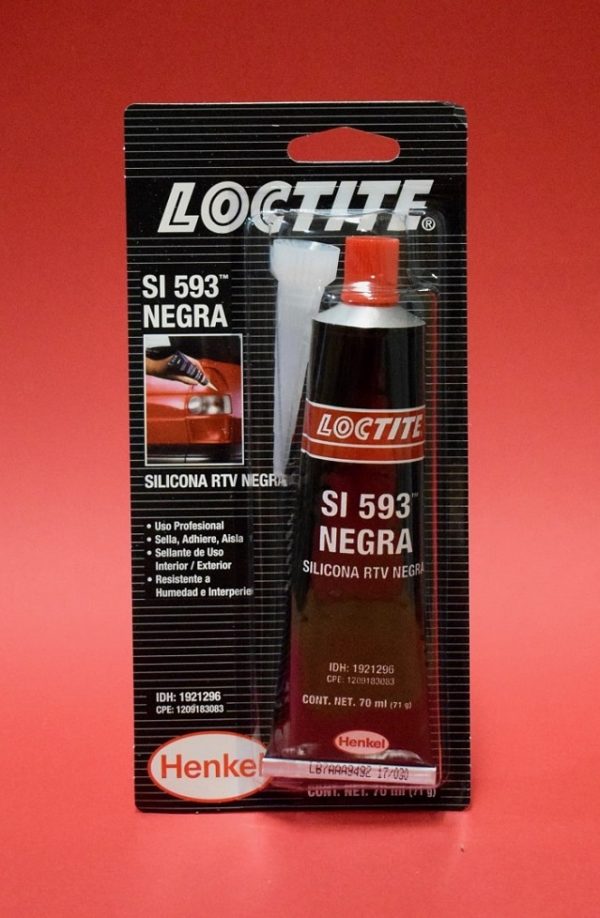 Loctite Si Silicon Rtv Negro Tci Elsalvador